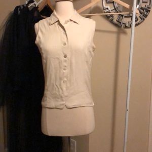 💙Cream business vest💙